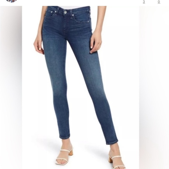 Rag & Bone Cate Mid Rise Ankle Skinny Jeans
Women's Size  Size 25 - Picture 1 of 6